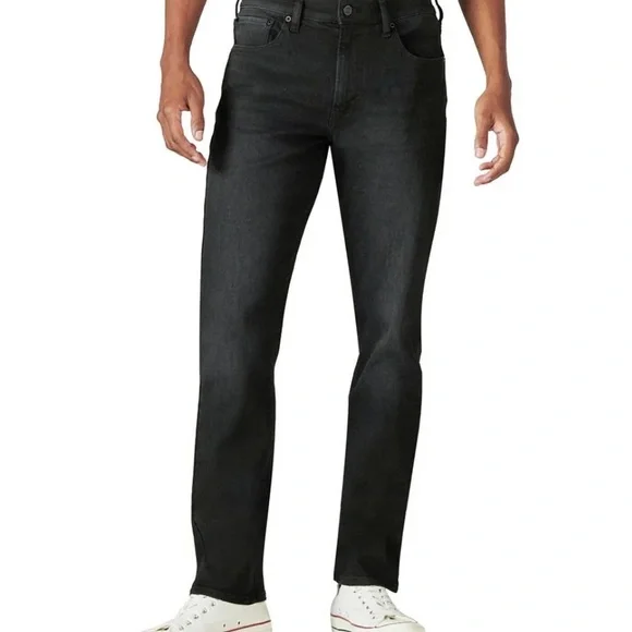 Lucky Brand Men’s 410 Stretch Jeans - Athletic Straight Fit-NEW- 40x32- BLACK - Picture 2 of 5